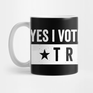 Yes, I Voted for This – Funny Pro-Trump Political Design Mug